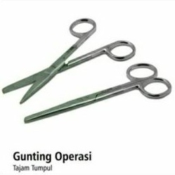 Gunting tajam tumpul 14cm / Gunting tajam tumpul lurus 14cm / Gunting tajam tajam 14cm / Gunting tajam tajam lurus 14cm