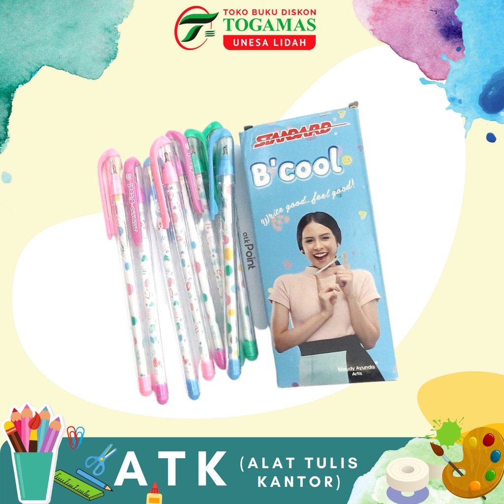 

BALLPEN ECER B`COOL 0.5 STANDARD (BLACK) / READY STOCK
