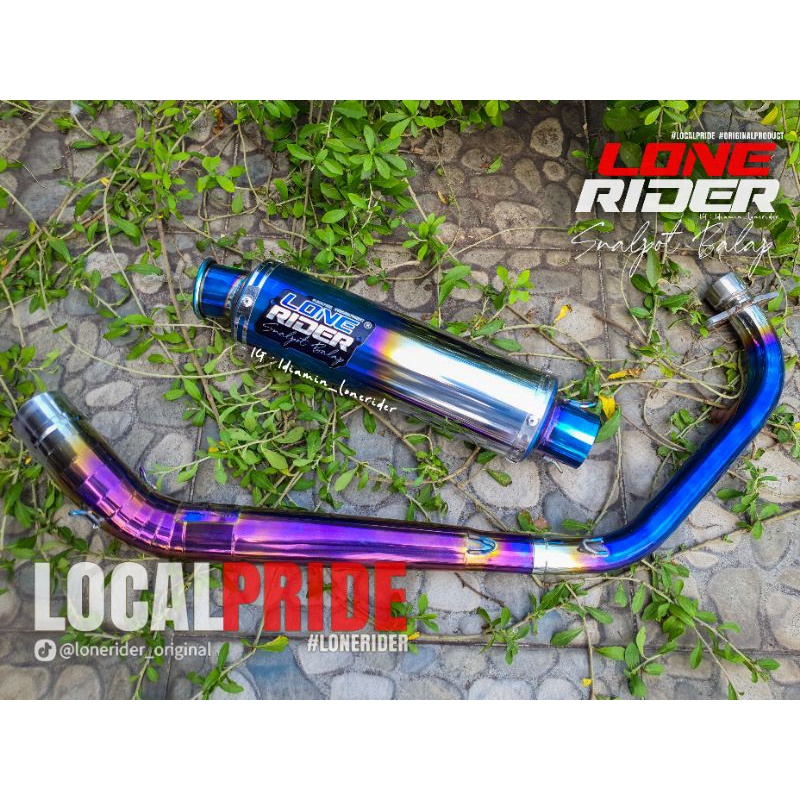 Lone Rider Original - SD - Spesial Drag Blue Sanblast - NCB - NEW CB150R