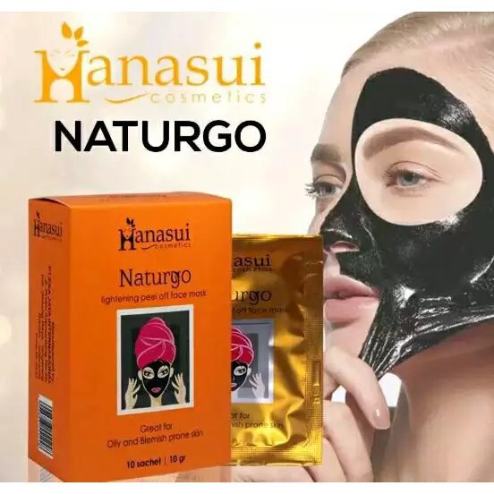 Masker Naturgo BPOM Hanasui PER SACHET