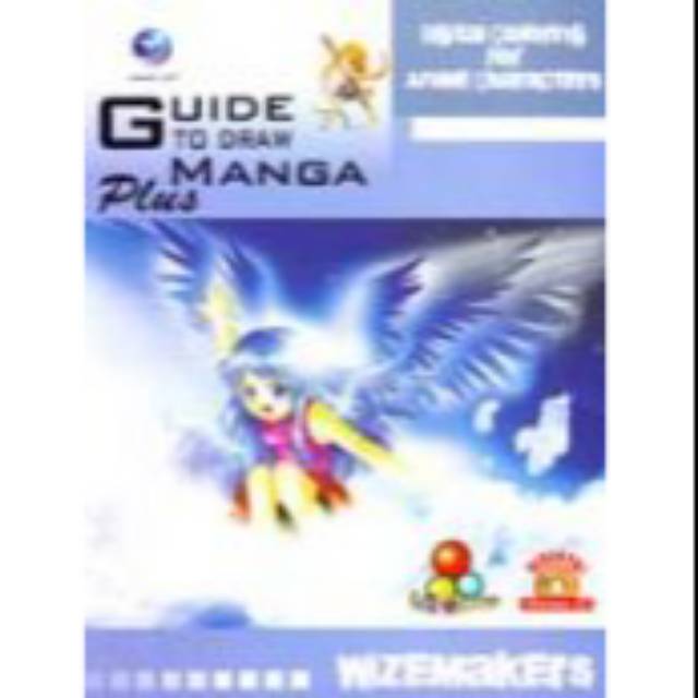 Guide To Draw Manga Plus Digital Coloring For Anime Characters Cd Shopee Indonesia