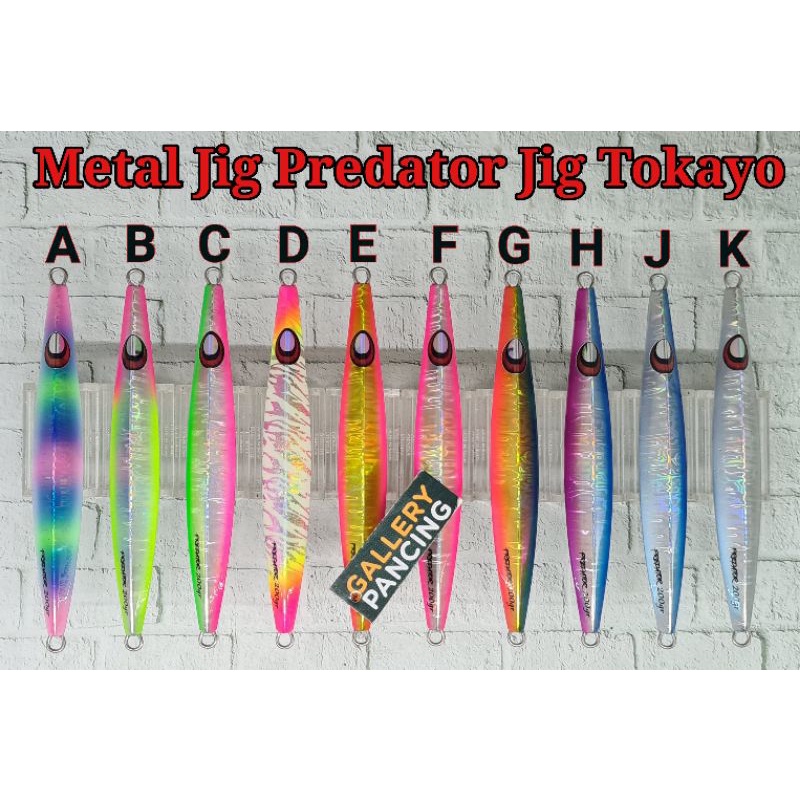 Metal Jig Predator Jig Tokayo 200g