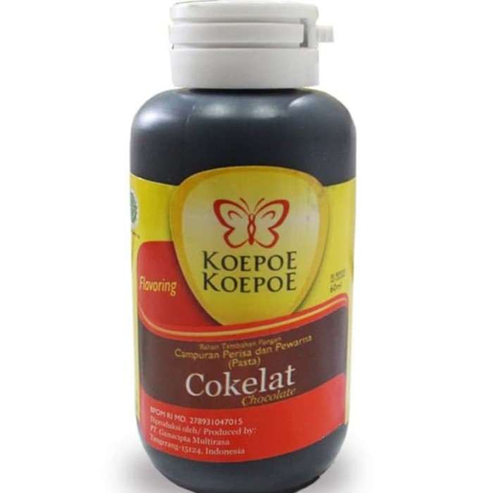 Essen Koepoe Koepoe Pasta Perisa Komplit 60ml Cokelat