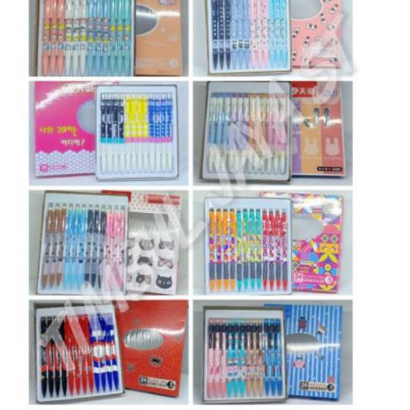 

Big Sale - Pensil mekanik 0.5 mm tizo mechanical pencil fancy cute isi 24pcs aneka varian .,