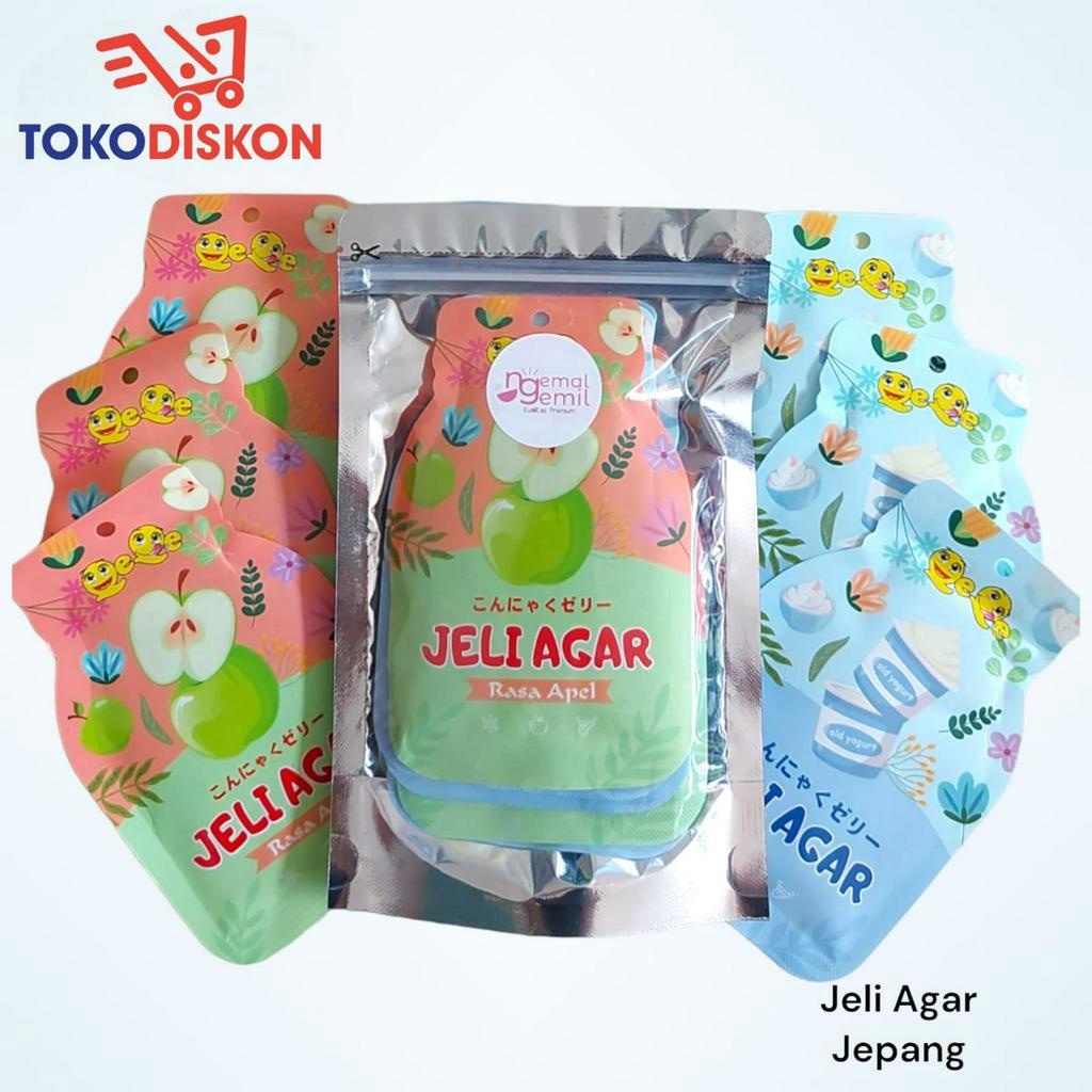 

Jeli Agar Jepang Rasa Buah & Yogurt Kanten Zeri Cemilan Impor Kualitas Premium