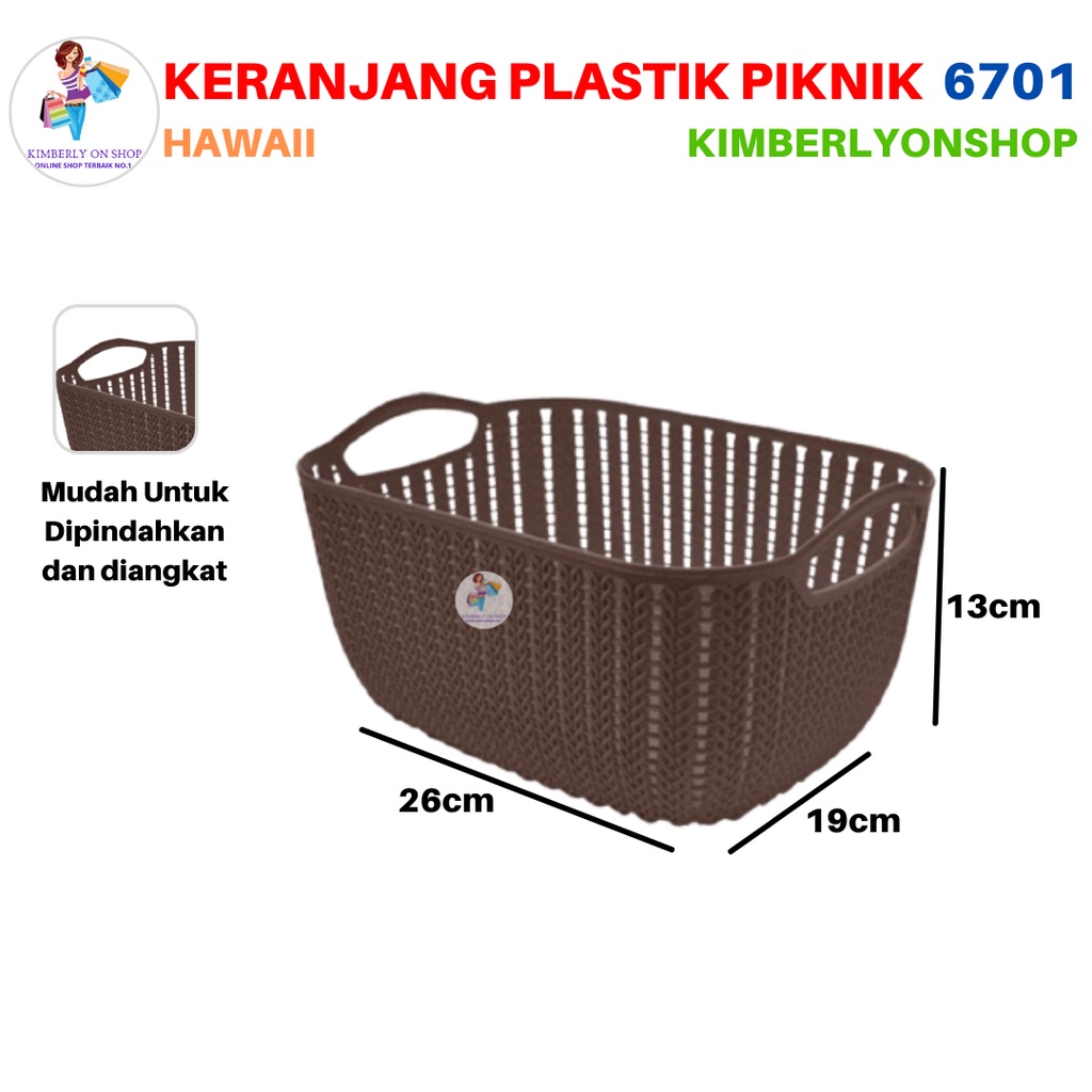 Keranjang Piknik Milea L 6701 Hawaii