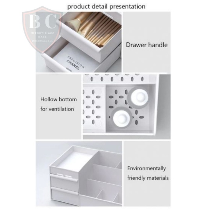 RAK KOSMETIK KOTAK MAKE UP STORAGE ORGANIZER TEMPAT PENYIMPAN COSMETIC