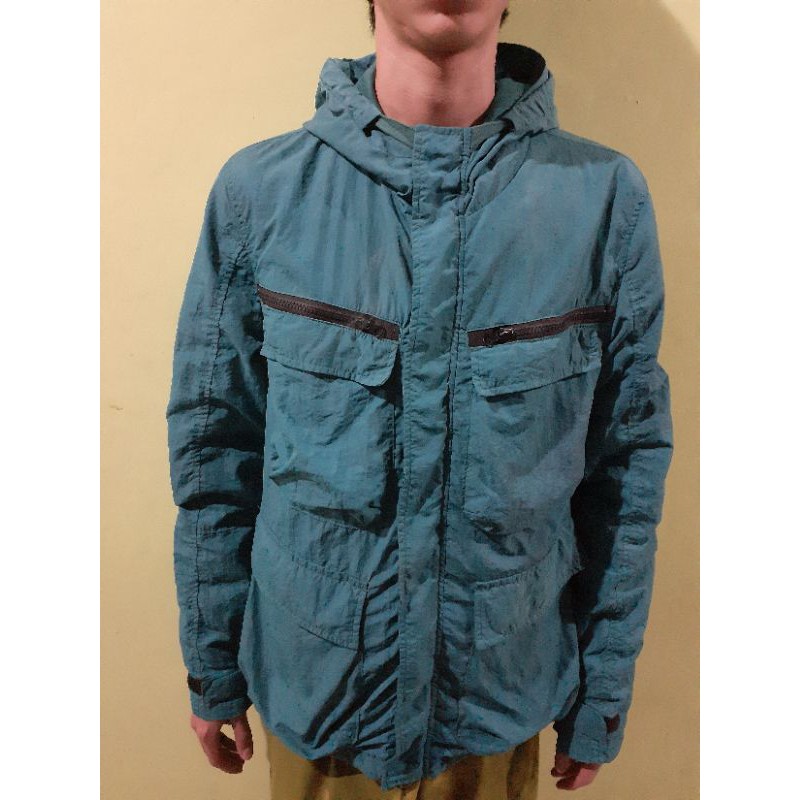 Marshall artist garment shop dyed field jacket teal