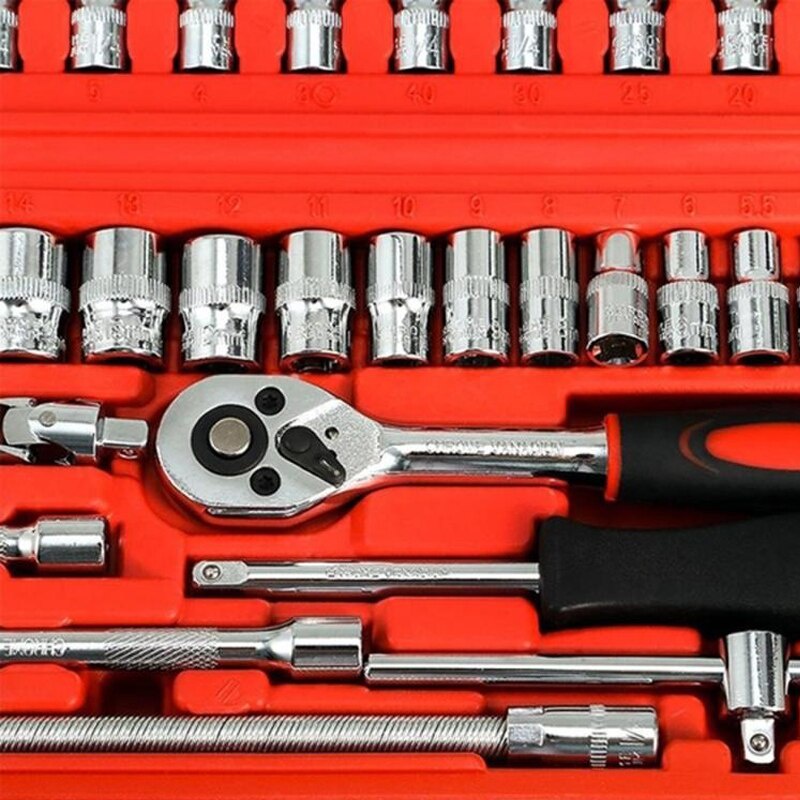 46 PC Set Socket (1/4 