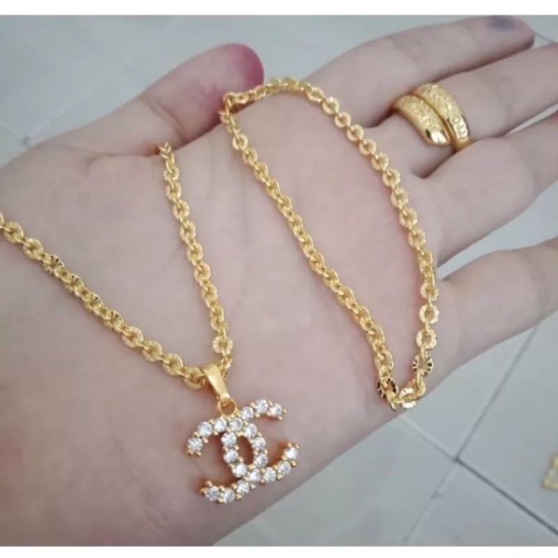 paling laris kalung nori berlapis emas24k imitasi mirip dengan emas asli tidak mudah luntur