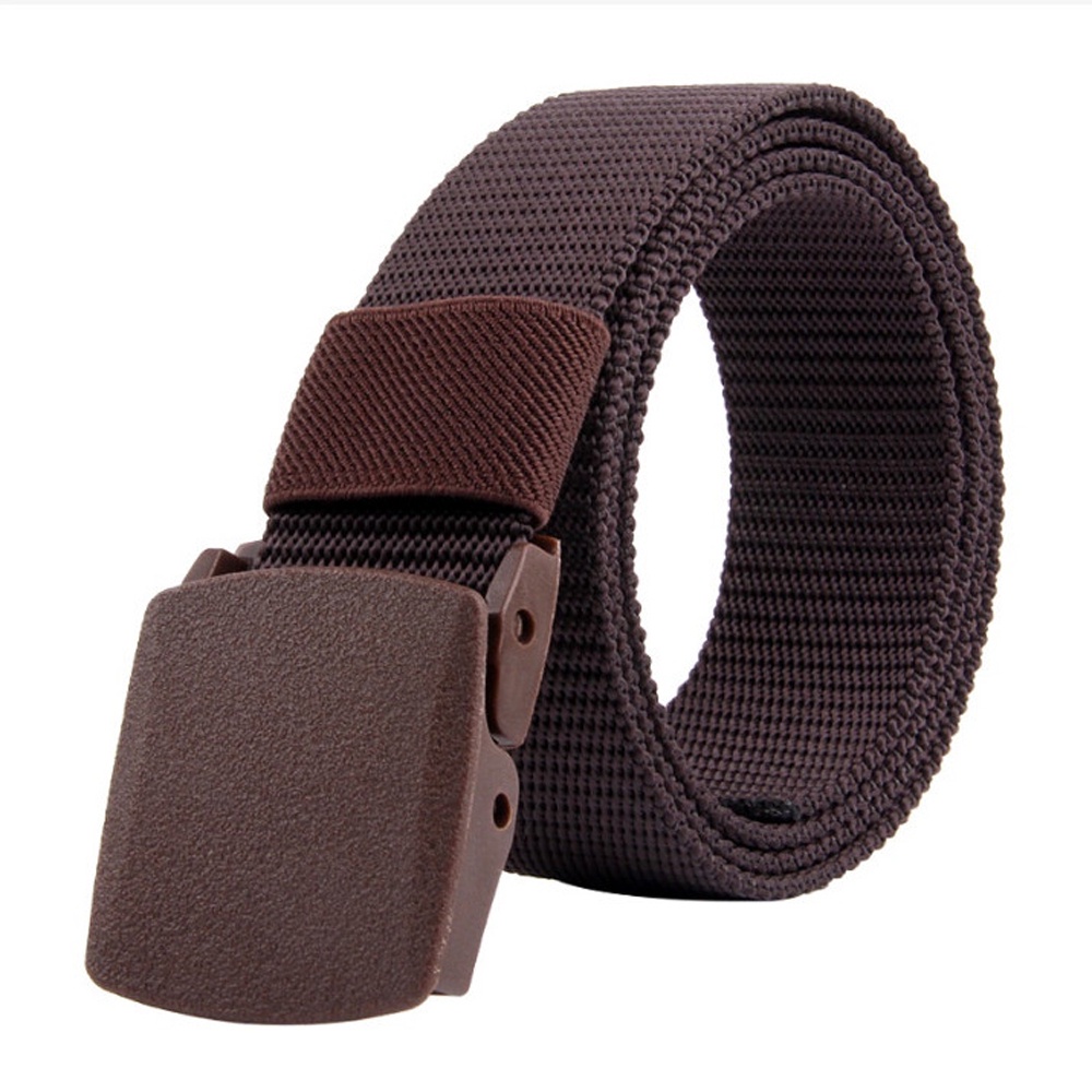 SHOPEE 6.6 SUPER SALE!! Ikat Pinggang Pria Canvas Tactical Military Belt Sabuk Pria Anti Metal Detector