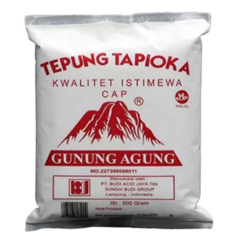 

TEPUNG TAPIOKA CAP GUNUNG AGUNG 500 GR