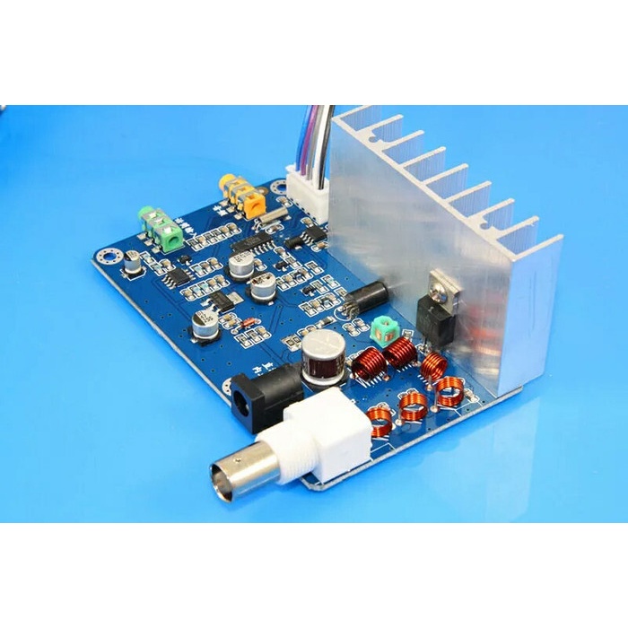 PLL LCD Stereo 5 Watt Fm broadcast pemancar 76-108Mhz