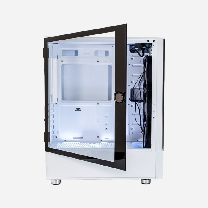 PC Case Gaming Paradox Yukiona White Tempered Glass