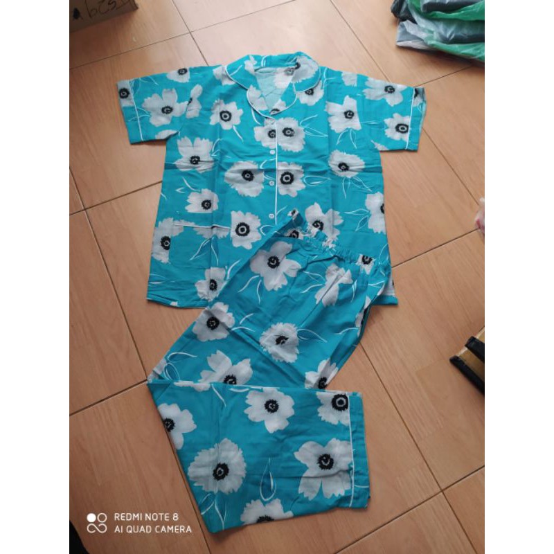 Baju Tidur piyama wanita /cewek katun Murah