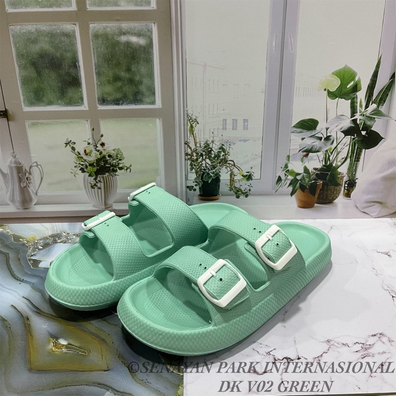 PROMO SANDAL JELLY DUA KAKI WANITA NEW FC PROMO