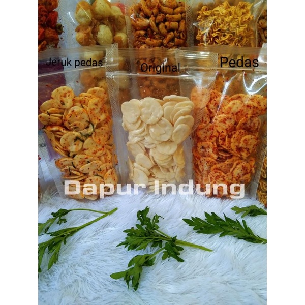 

Seblak kering kerupuk kemplang rasa original dan pedas berat bersih 100gram