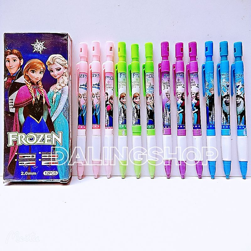 

Dalingshop PENSIL MEKANIK RAUTAN 2.0mm Frozen Princess Cars