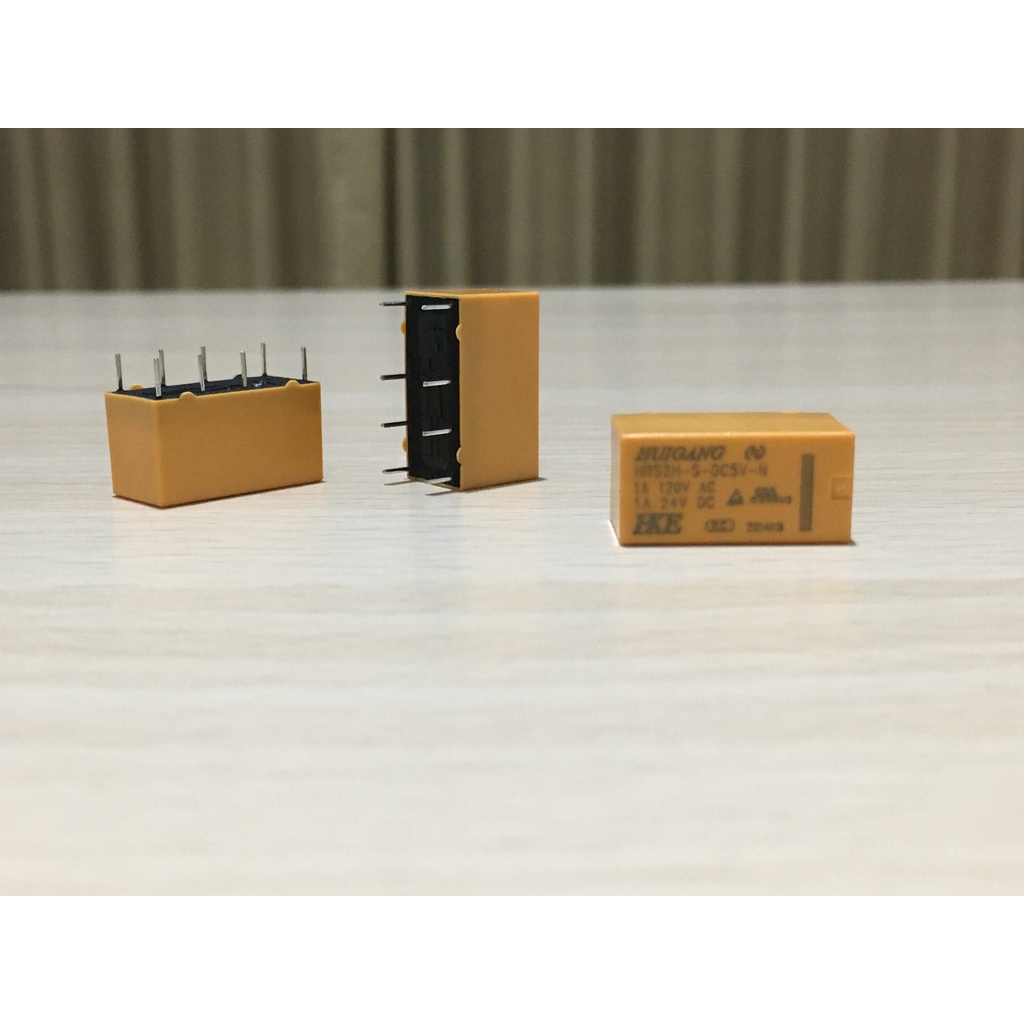 RELAY 8 PIN 5V 1A 120VAC 1A 24VDC HKE HRS2H-S-DC5V-N