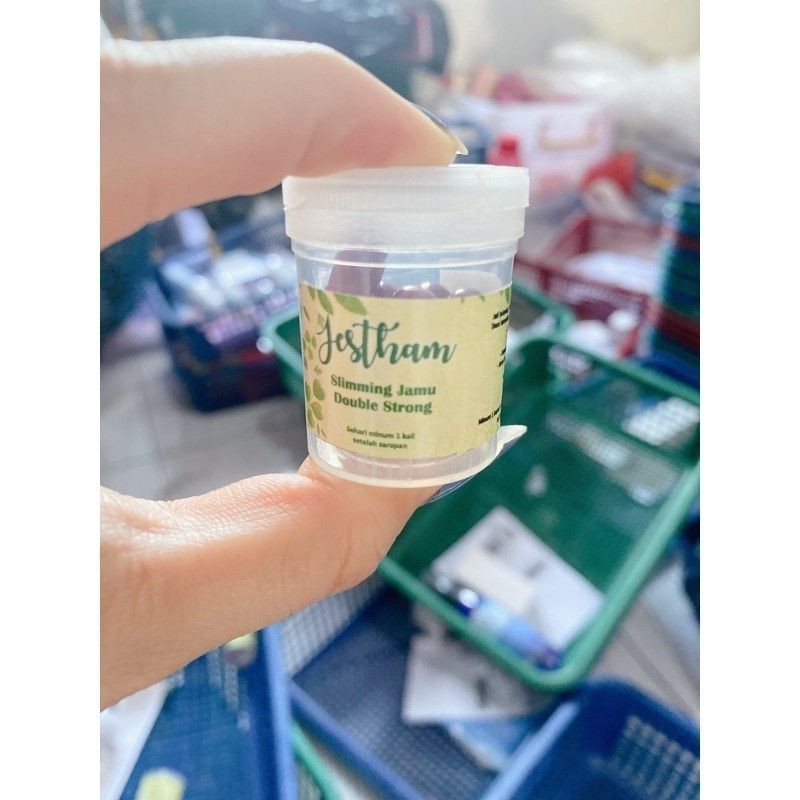 jestham jamu double strong slimming pelangsing penekan nafsu makan