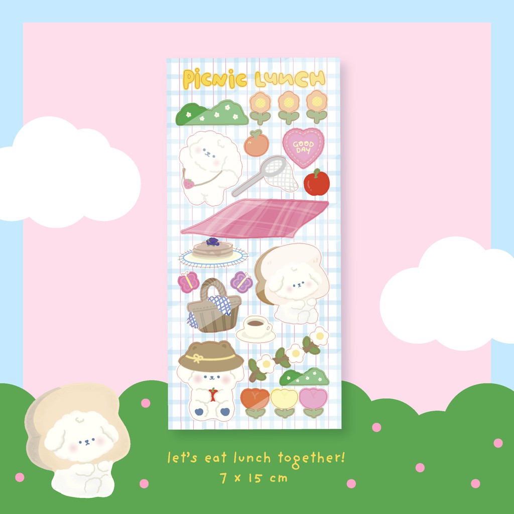

Picnic Lunch Sticker | bombamstudio