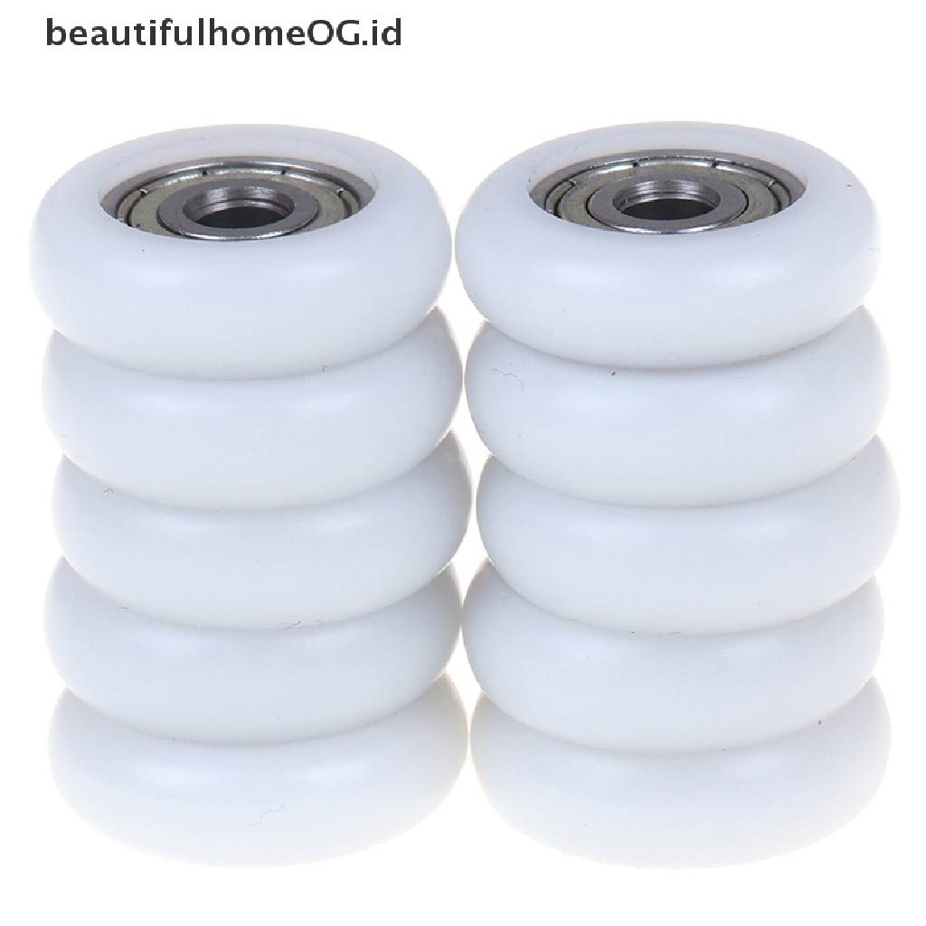 5 / 10 Pcs Roda roller Geser Pengganti Bahan Plastik Untuk Pintu shower