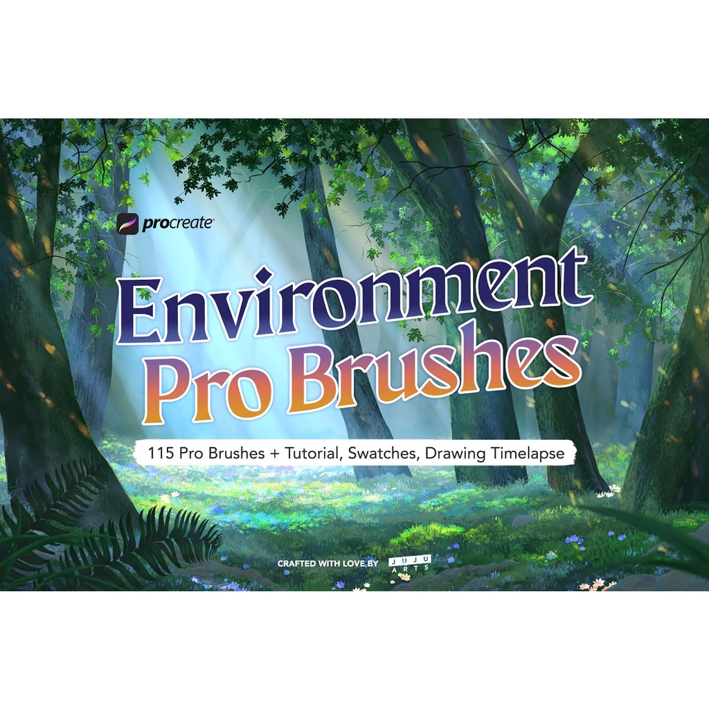 Procreate Brush - Complete Environment Pro Brushes