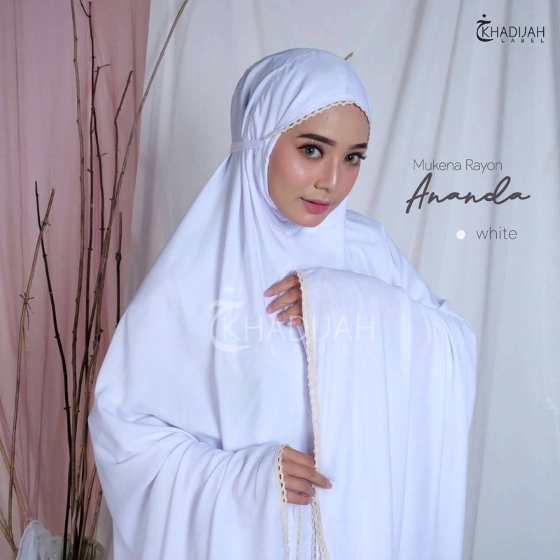 Khadijah Label - Mukena Rayon Ananda Super Jumbo