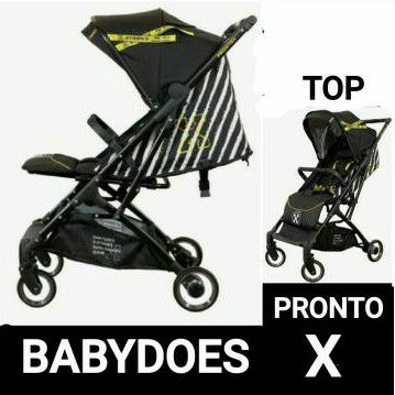 Stroller Babydoes Pronto X Stripes Series Cabin Size