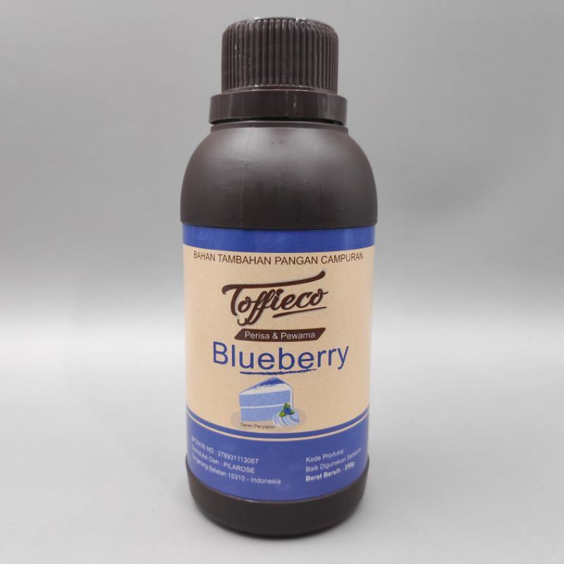 

Toffieco Blueberry Pasta 250g - Perisa Tofieco Blue Berry