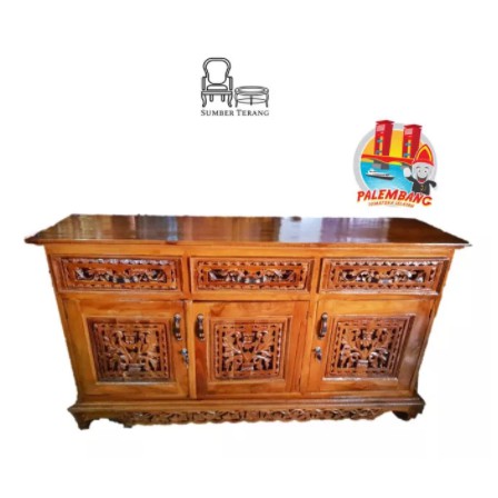 Bupet TV Kayu Jati / Bupet Palembang / Meja Kayu