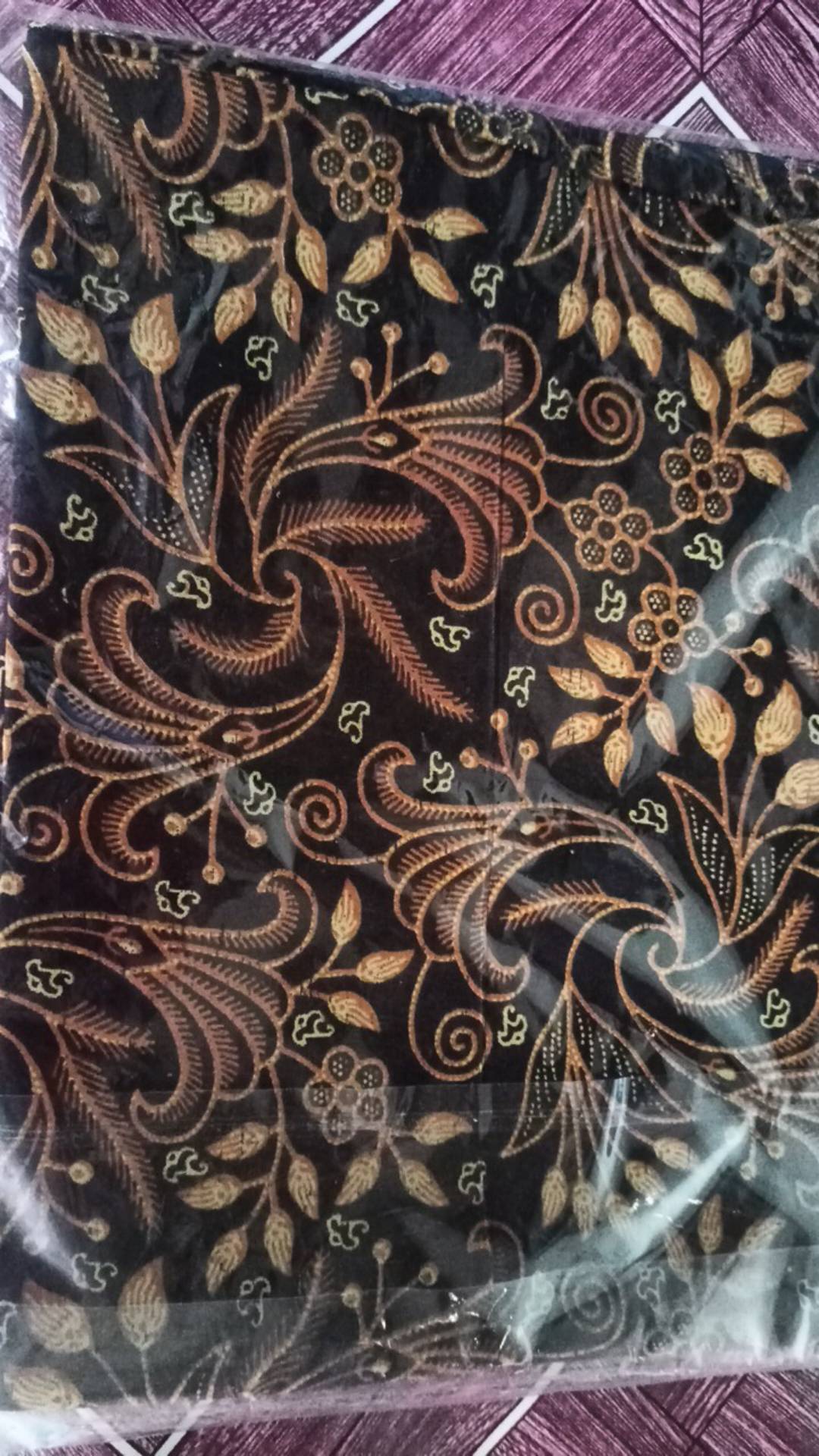 Batik Sogan Halus Batik Pekalongan Mix Brokat Cord Cantik