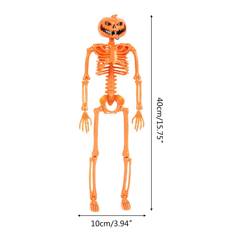 2pcs Tulang Tengkorak Bahan Plastik Untuk Dekorasi Pesta Halloween