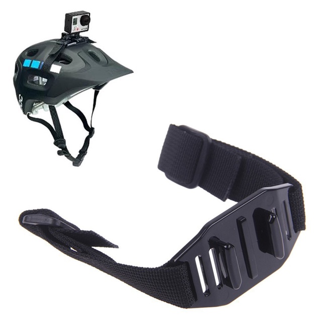 Helmet Strap Mount Tali Helm Mounting Action Camera GOPRO / HERO / XIAOMI YI / BRICA B-PRO /DJI OSMO