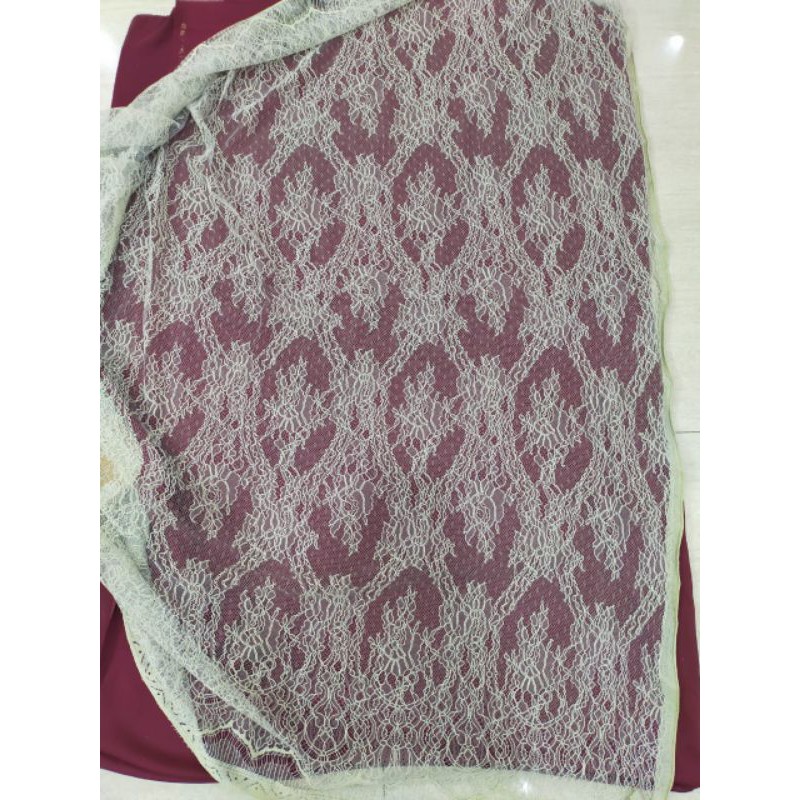 KAIN BRUKAT SANTILI / LACE PANEL SEMI PRANCIS CHANTILY