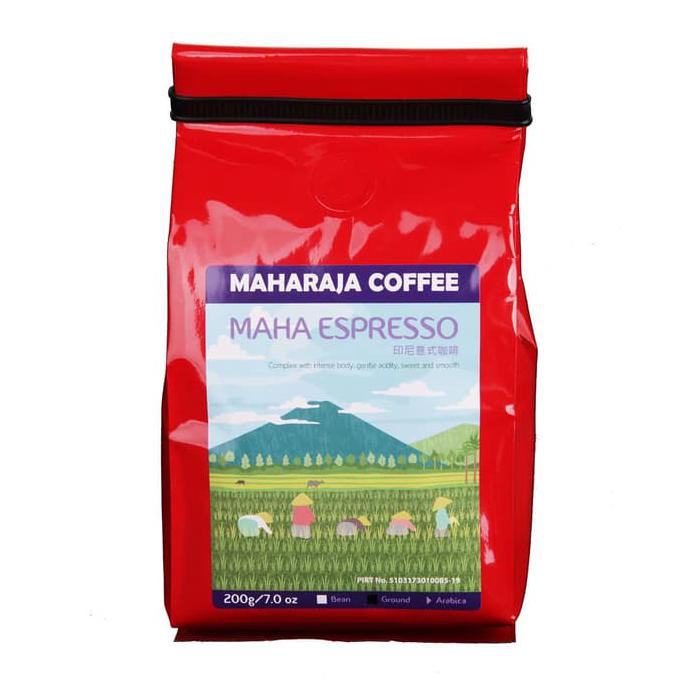 

Kopi Espresso Blend 200g Biji Maharaja Coffee