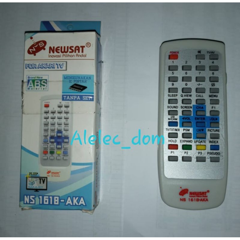 Remote Tv Akari + Remote Tv Led Akari