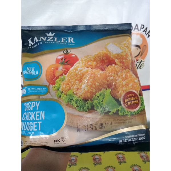 

Nugget Crispy Kanzler 450gr frozen food demak