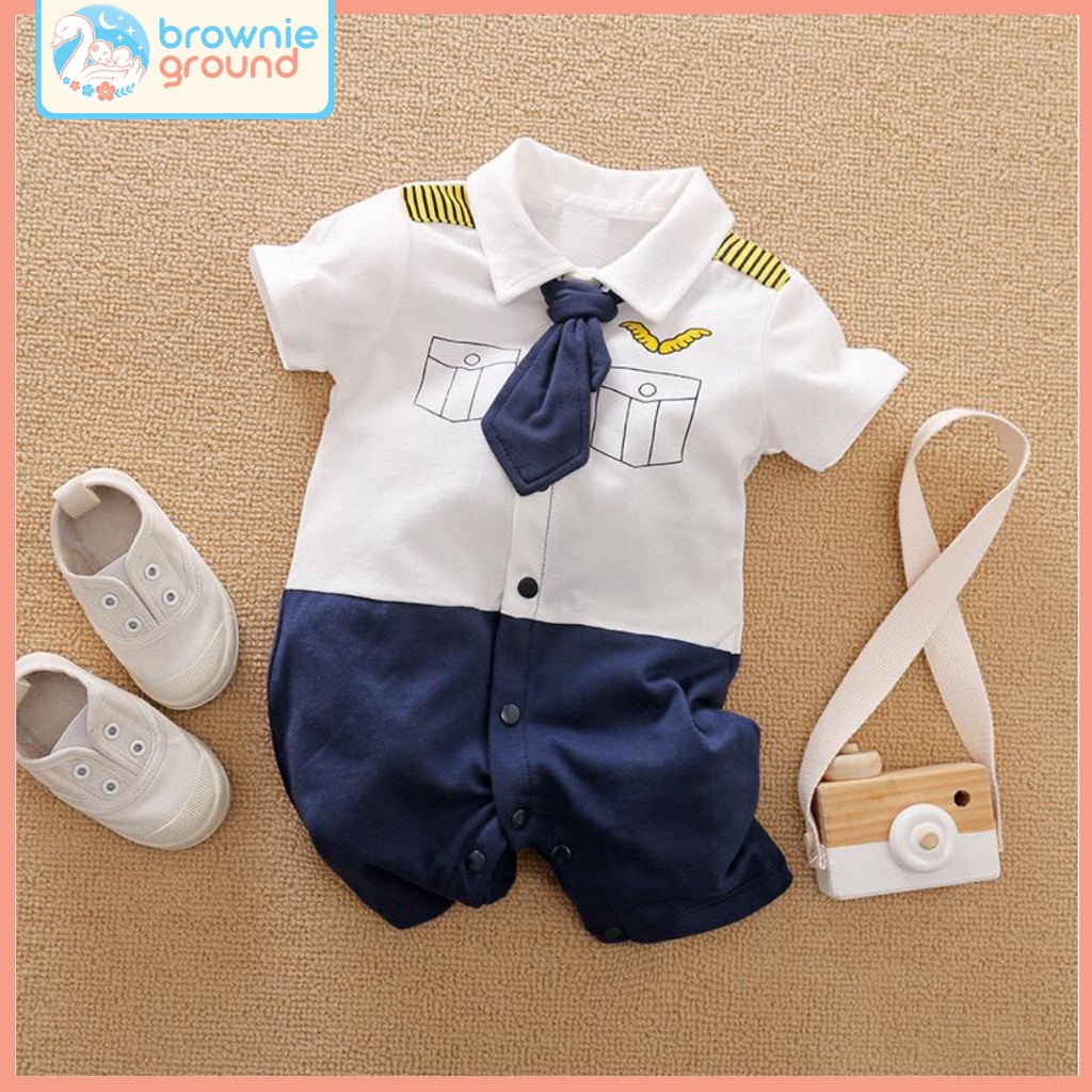 JUMPER PENDEK BAYI / Baju Bayi / import Korea BA-642 / 0-24 bulan