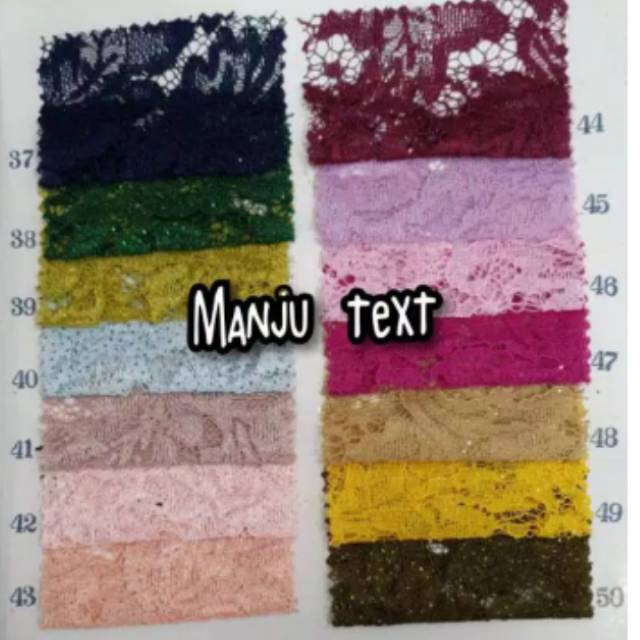 GROSIRAN !!! Kain Brokat Fatmawati / Bahan Brukat Lebar 150 cm  ( harga per 1 roll )   TERMURAH