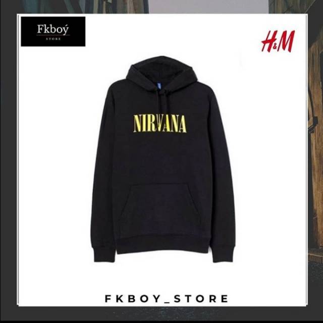 nirvana pullover hoodie