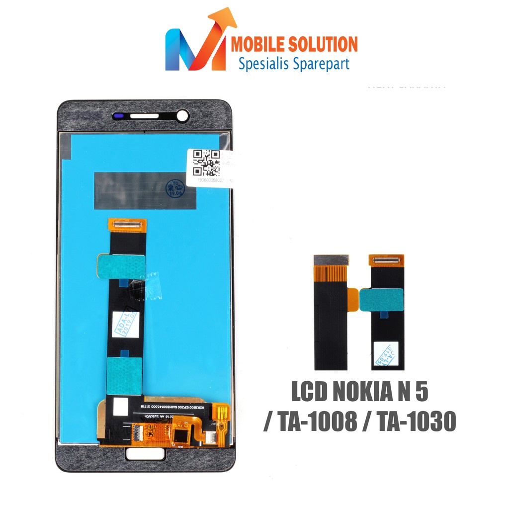 Grosir LCD Nokia N5  LCD Nokia TA1008  LCD Nokia TA1030 ORIGINAL 100% Fullset Touchscreen Garansi 1 Bulan + Packing / Bubbel