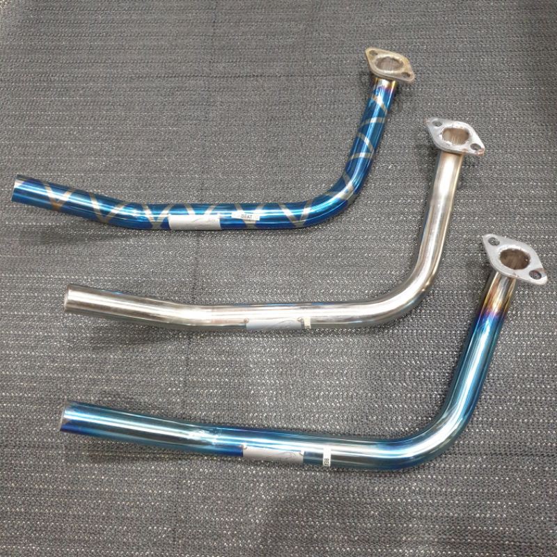Leher knalpot beat blue atas tspeed rol untuk knalpot standar leheran tspeed beat karbu fi