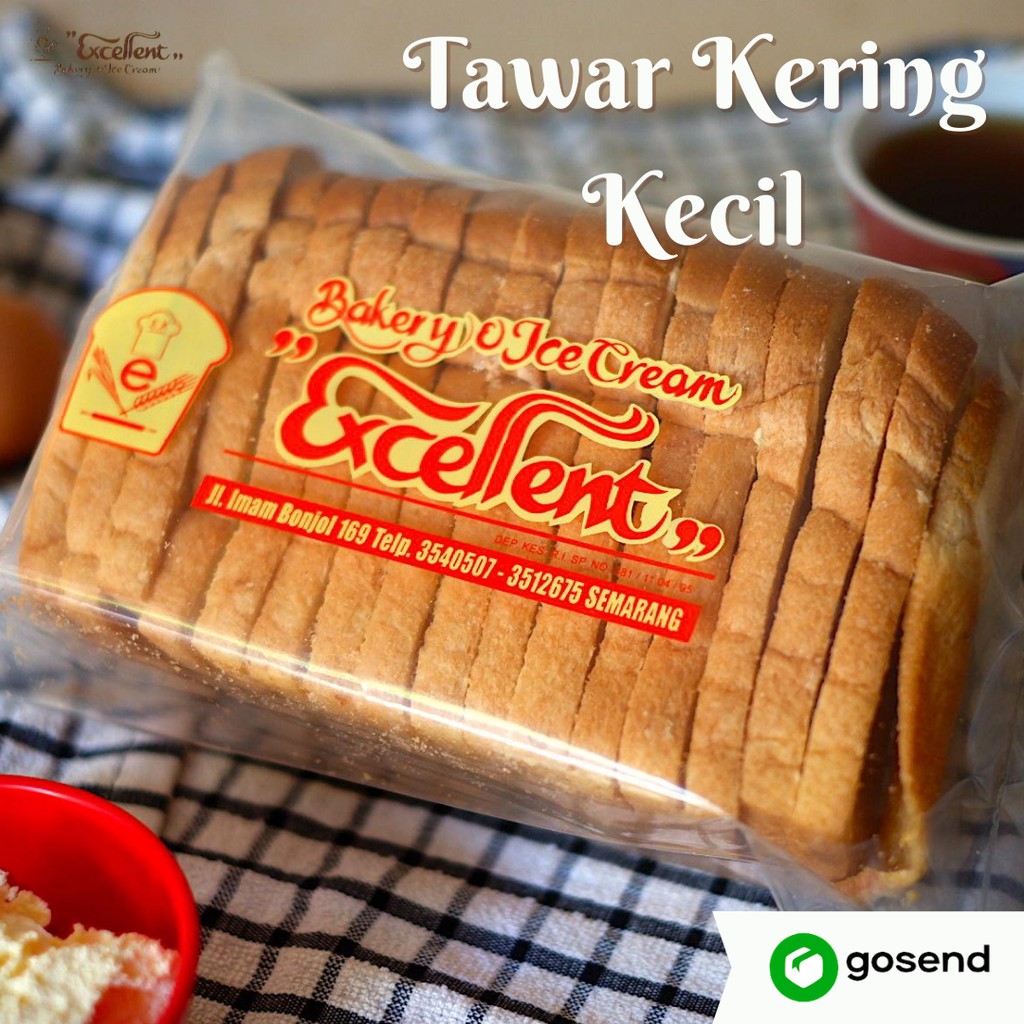 

ROTI / KUE KERING - TAWAR KERING KECIL - EXCELLENT BAKERY & ICE CREAM