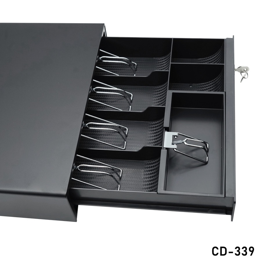 CASH DRAWER CD-338S LACI UANG KASIR 5 SLOT UANG KERTAS MURAH LACI KASIR METAL