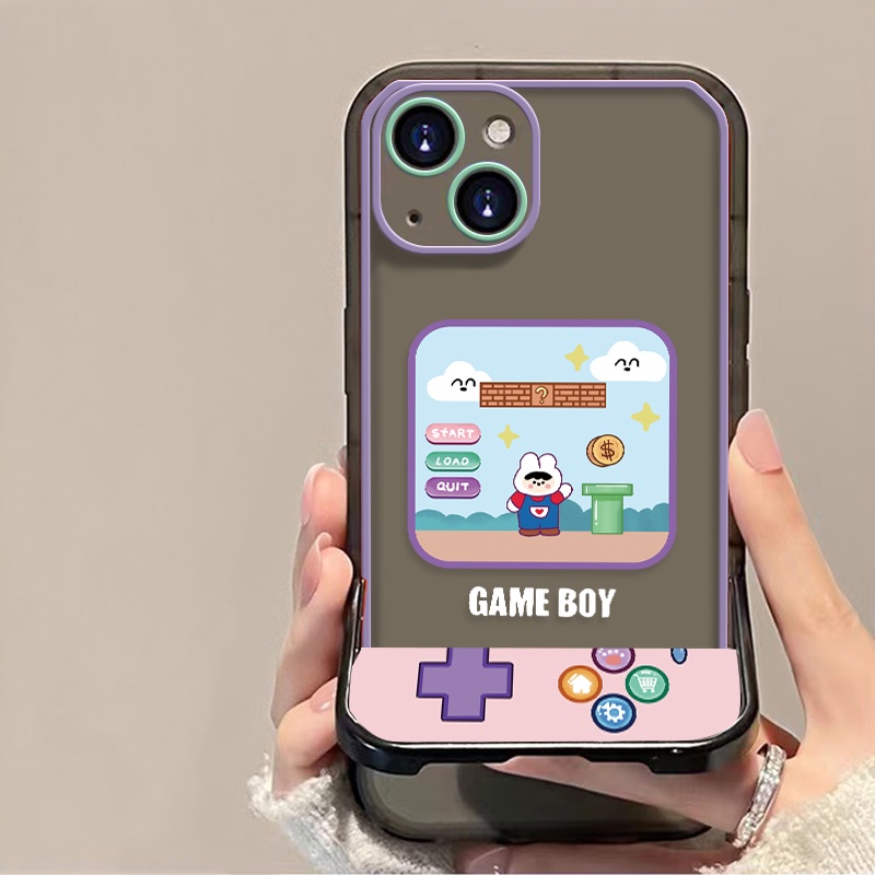 Soft Case Silikon Tpu Transparan Motif Kelinci Untuk Iphone 11 12 13 Pro MAX 7 8 Plus XR X 6 6s Plus SE 2020 XS MAX