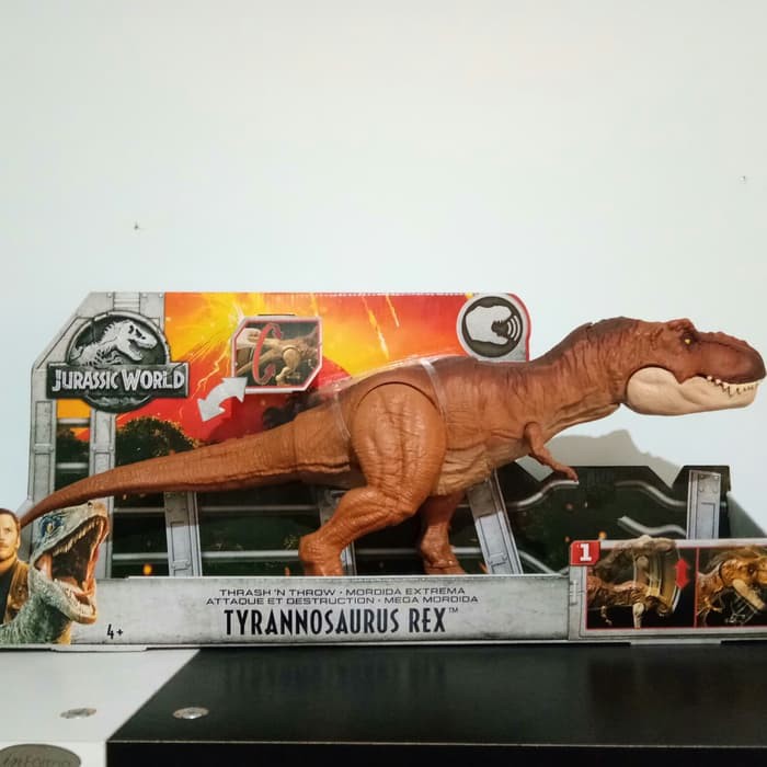 t rex thrash and throw