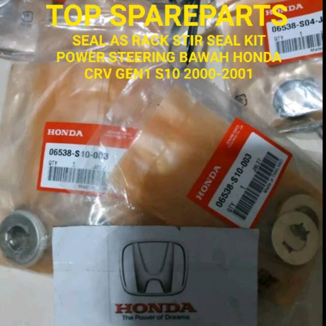 SEAL AS RACK STIR SEAL KIT POWER STEERING SEAL GEARBOX BAWAH STEER HONDA CRV GEN1 S10 2000 2001