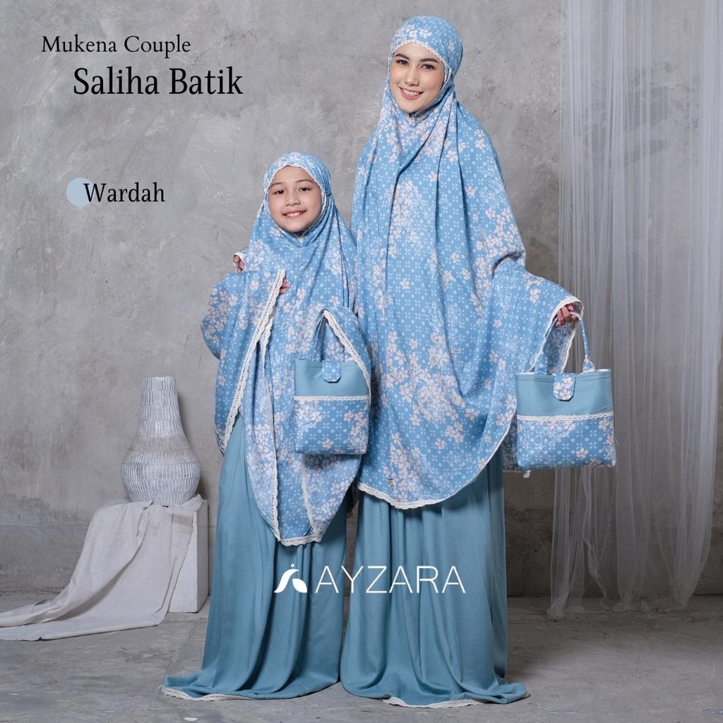 Mukena Dewasa Mukena Couple Ibu Dan Anak Mukena Murah Muslim Anak Mukena Saliha Set Couple Ibu Dan A