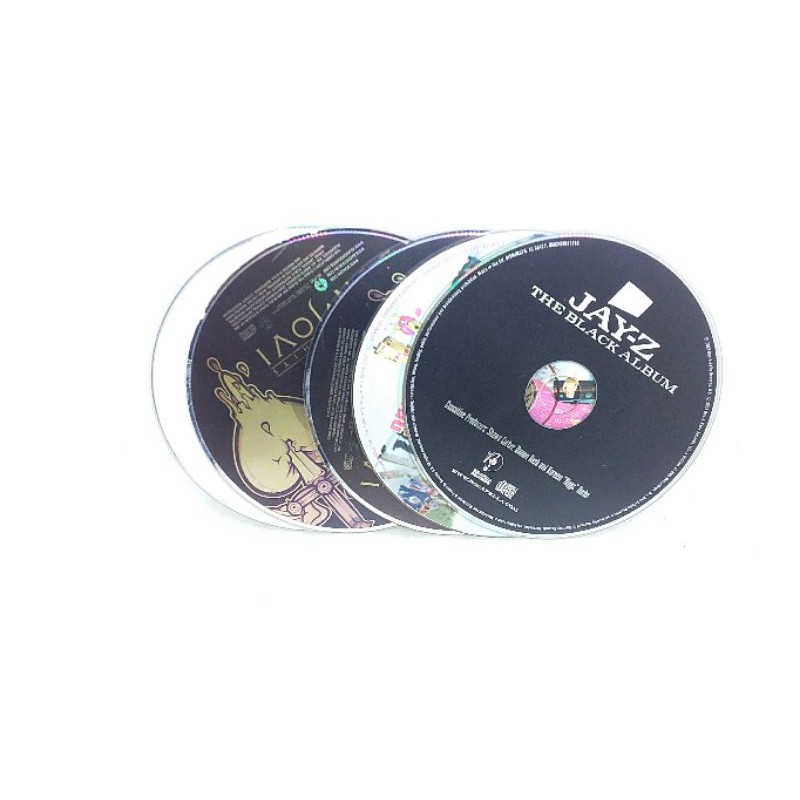 kepingan kaset CD VCD DVD untuk dekorasi tampilan hiasan pajangan dinding - bekas bagus